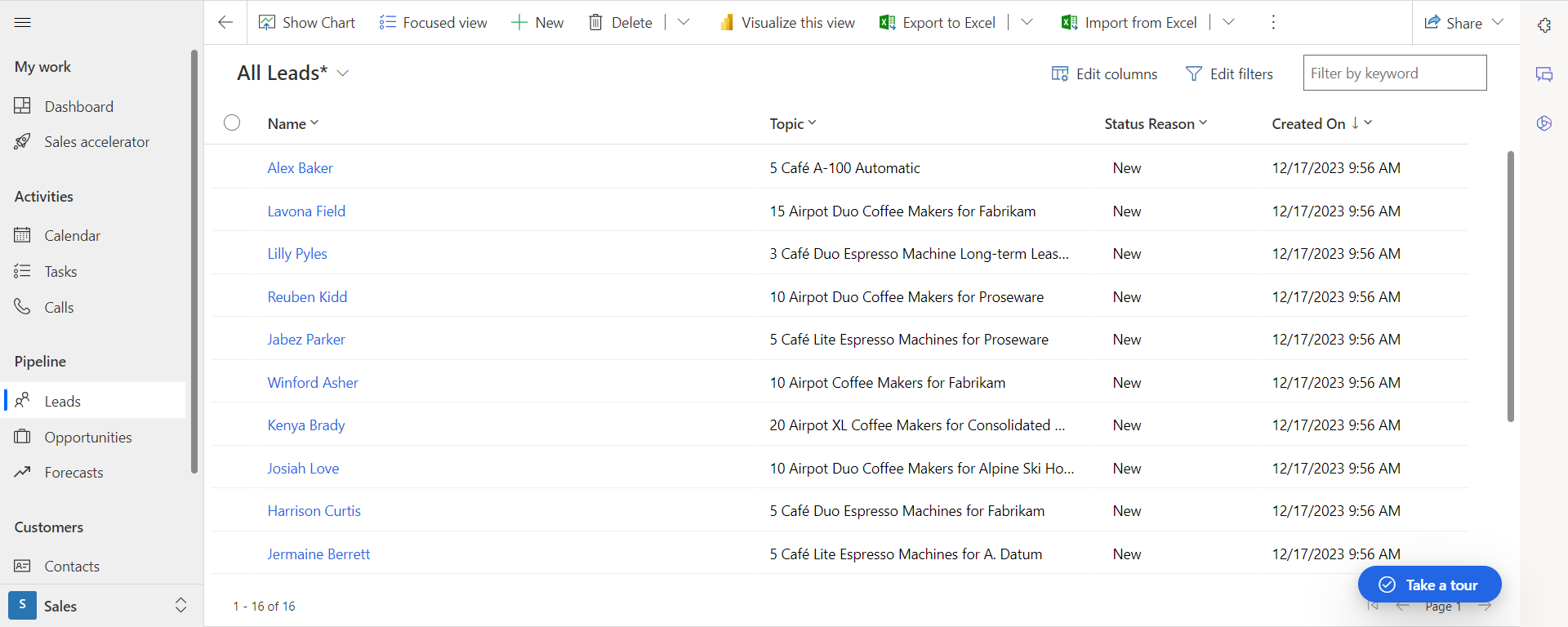 Dynamics 365 Conversion Leads