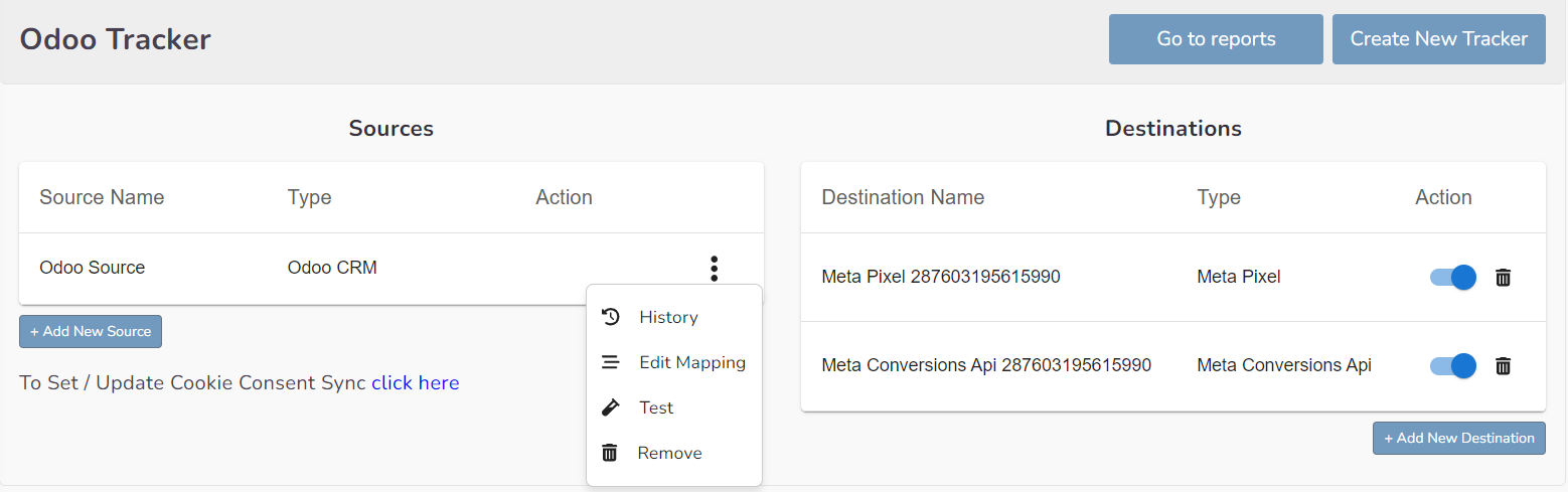 Odoo Conversion Leads