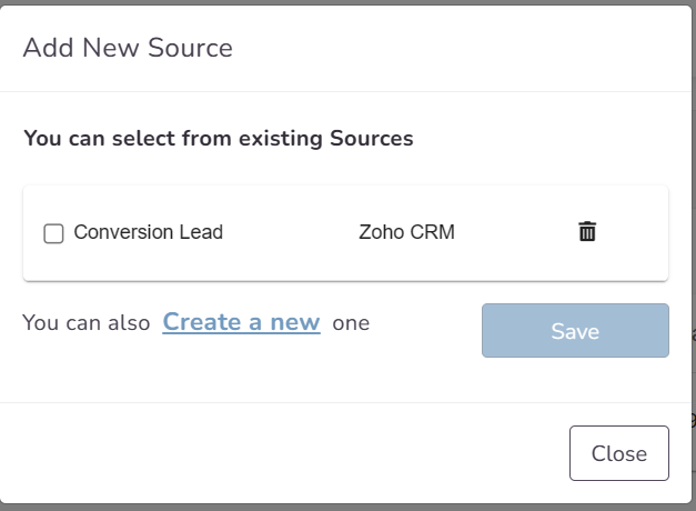 Zoho Source Guide