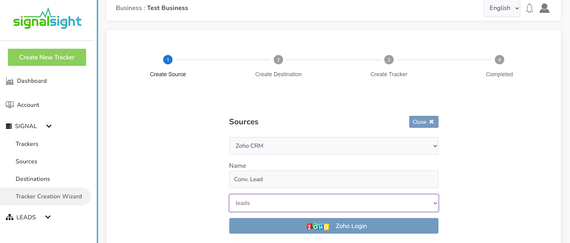 Zoho Conversion Leads Guide