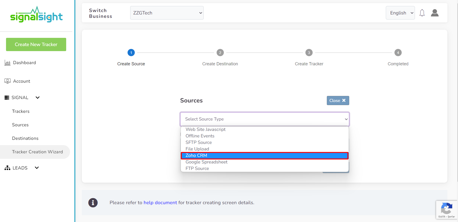 Zoho Source Guide